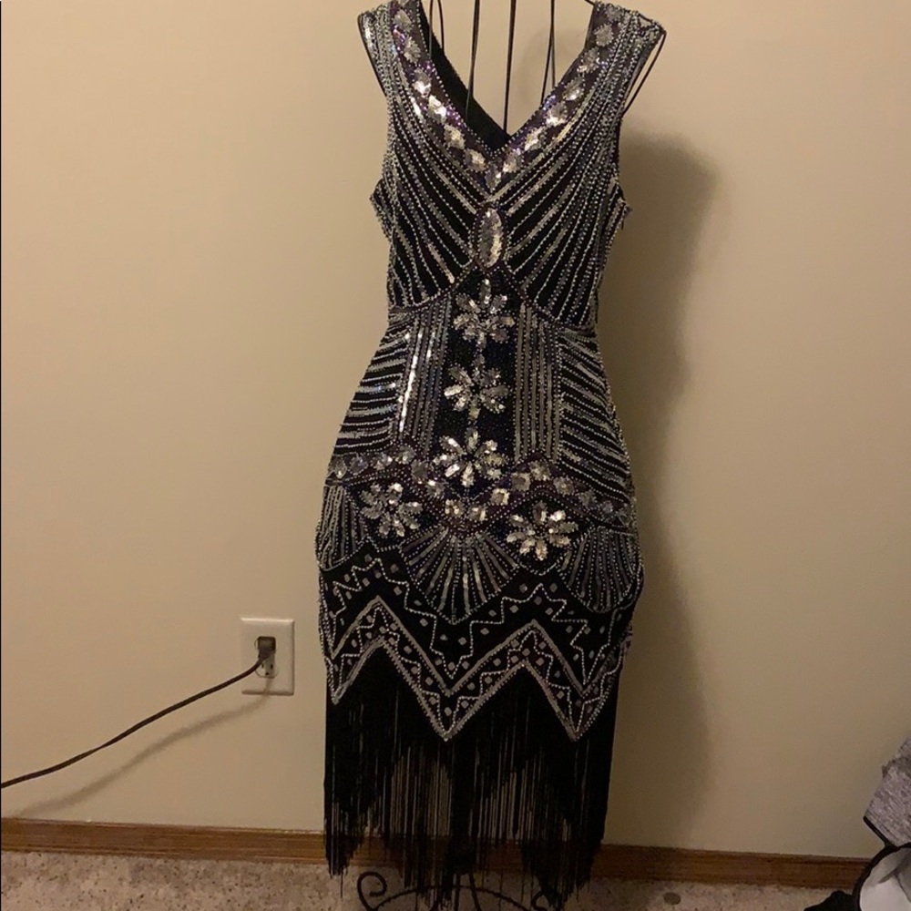 Great gatsby 1920’s flapper girl dress